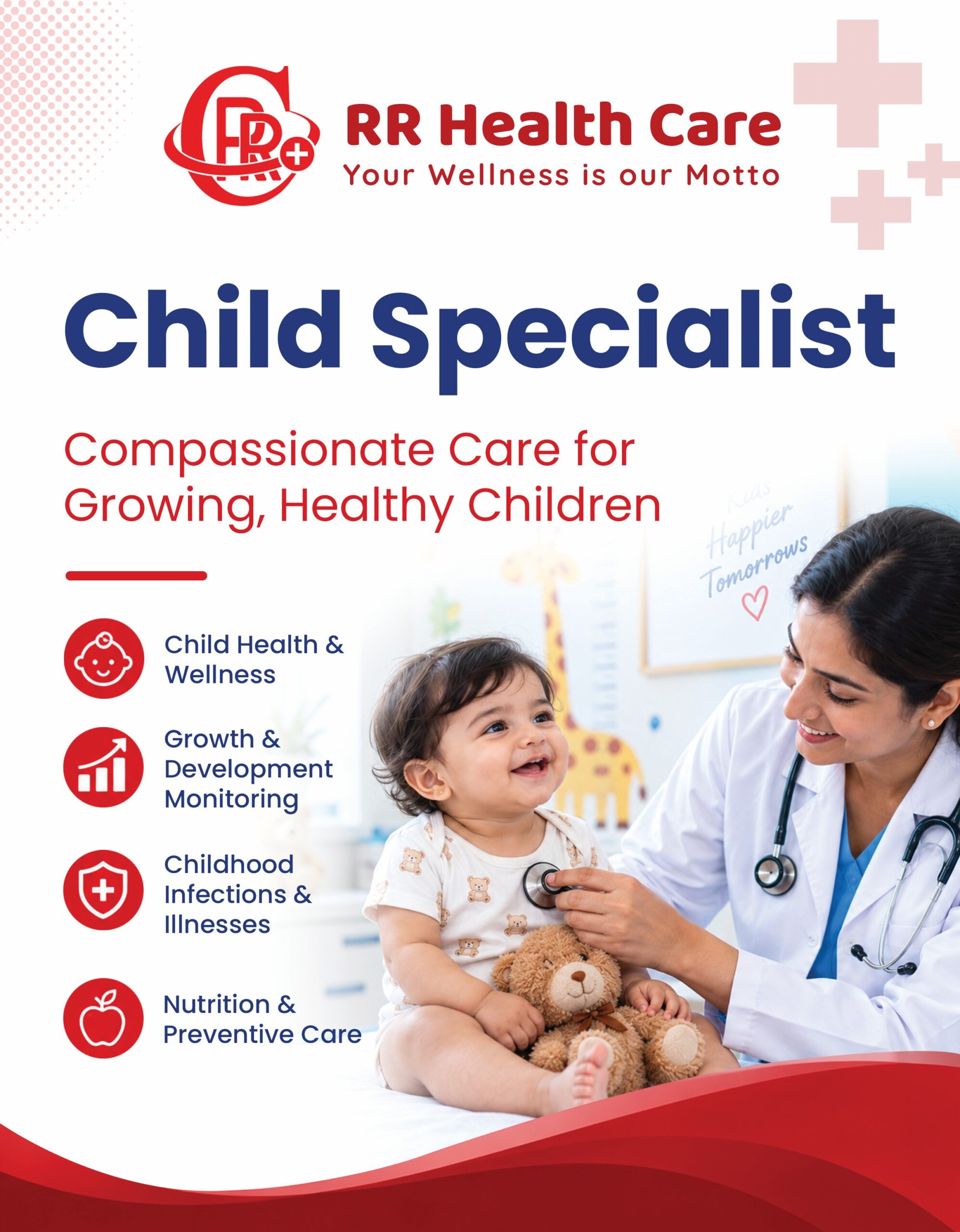 Child Specialist care at RR Health Care