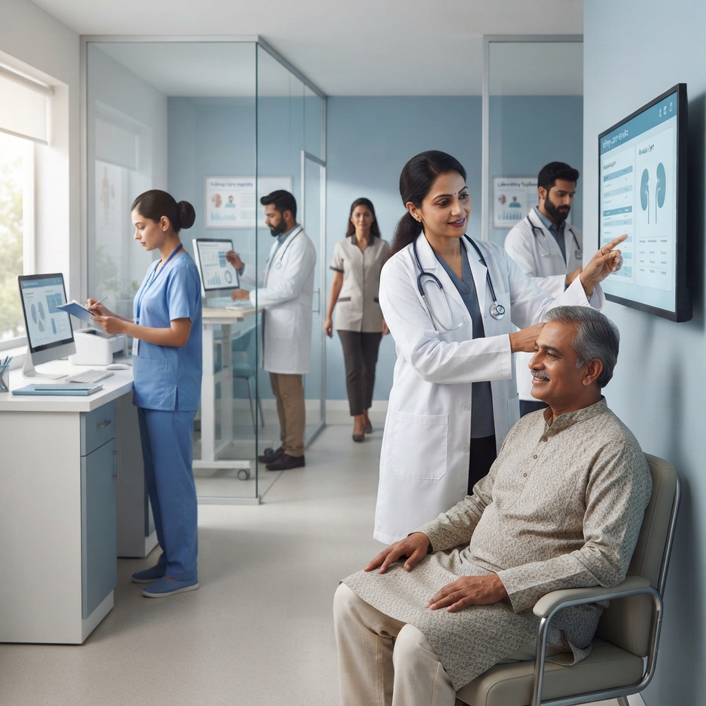 Nephrology team at RR Health Care